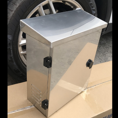 Stainless Steel Electrical Enclosure Outdoor CCTV Power Supply Distribution Box