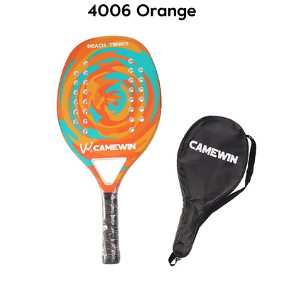 Beach Tennis Padel Racket  Carbon Fiber Paddle Racket Soft EVA Face Outdoor Ball Sports