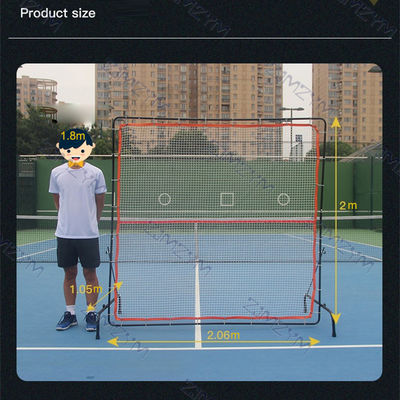 Portable Tennis Training Rebound Net Single Person Practice Device Bounceback Net