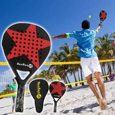 Beach Tennis Paddle Racket Logo Print Personalized Tennis Paddle Racquets Customized Design
