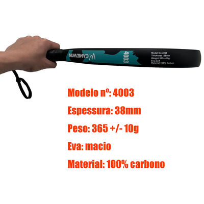 Beach Tennis Racket  Carbon and Glass Tennis Paddle Racquets Lightweight