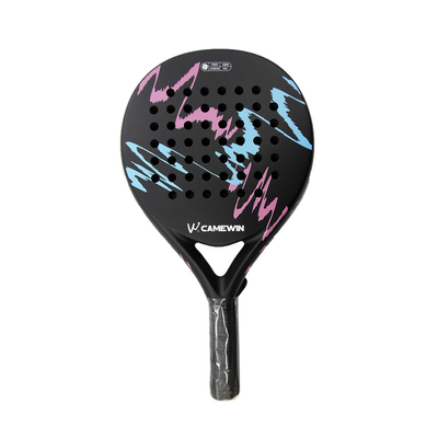 Full Carbon Beach Tennis Racket Soft EVA Face Raqueta With Bag Unisex Equipment Padel Racket