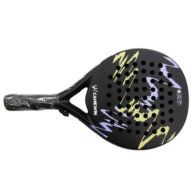 Full Carbon Beach Tennis Racket Soft EVA Face Raqueta With Bag Unisex Equipment Padel Racket
