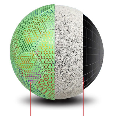 Luminous Soccer Ball Size 5 Night Glowing Soccer Game Footballs Glow In The Dark