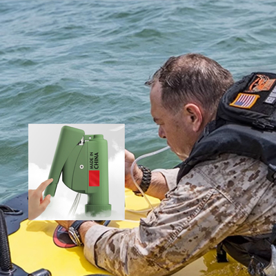 Portable Seawater Desalinator Purification System Handheld Brackish Sea Water Purifier Outdoor Survival