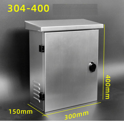 Stainless Steel Electrical Enclosure Outdoor CCTV Power Supply Distribution Box