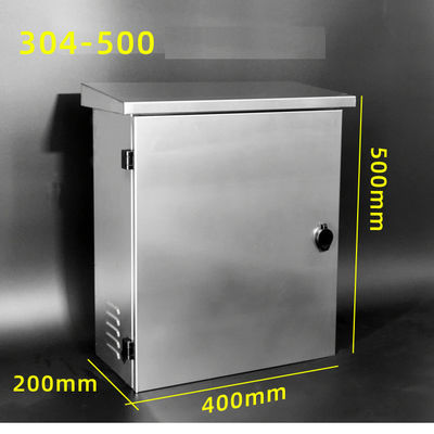 Stainless Steel Electrical Enclosure Outdoor CCTV Power Supply Distribution Box