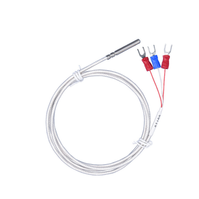 Probe Tube Type PT100 Thermocouple Sensor 3 Wires for Temperature Controller Kit
